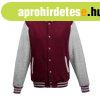 Just Hoods patentos vastag f�rfi pul�ver AWJH043, Burgundy/H