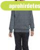 Kereknyak� gyerekpul�ver, Gildan GIB18000, Dark Heather-M