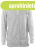 F�rfi cipz�ras kardig�n, Kariban KA961, Grey Melange-4XL