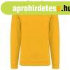 Uniszex kereknyak� pul�ver, Kariban KA474, Yellow-3XL