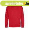 Just Hoods Gyerek kapucnis pul�ver AWJH001J, Fire Red-1/2