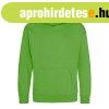 Just Hoods Gyerek kapucnis pul�ver AWJH001J, Lime Green-3/4