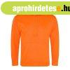 Just Hoods �l�nk sz�n� unisex kapucnis pul�ver AWJH004, Elec