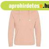Just Hoods Uniszex keresztbe vart nyak�, vastag kapucnis pul