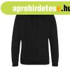 Just Hoods Uniszex laza szab�s� kapucnis pul�ver, zseb n�lk�
