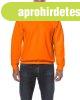 Kereknyak� k�rk�t�tt pul�ver, Gildan GI18000, S.Orange-2XL