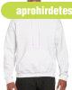 Pr�mium kapucnis pul�ver, Gildan GI12500, White-M
