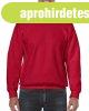 Kereknyak� k�rk�t�tt pul�ver, Gildan GI18000, Cherry Red-XL