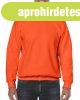 Kereknyak� k�rk�t�tt pul�ver, Gildan GI18000, Orange-4XL
