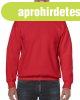 Kereknyak� k�rk�t�tt pul�ver, Gildan GI18000, Red-M