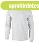 Hossz� ujj� klasszikus szab�s� p�l�, Gildan GI2400, Ash Grey