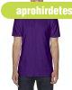 Softstyle dupla pik� gall�ros p�l�, Gildan GI64800, Purple-2