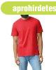 Softstyle k�rk�t�tt r�vid ujj� p�l�, Gildan GI67000, Red Mis