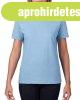 Kereknyak� r�vid ujj� n�i p�l�, Gildan GIL4100, Light Blue-2