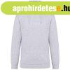 F�rfi kapucnis pul�ver, Kariban KA476, Ash Heather-S