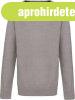 Gyermek V-nyak� pul�ver, Kariban KA9109, Grey Melange-8/10