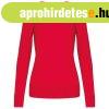 N�i V-nyak� testhez�ll� pul�ver, Kariban KA966, Red-M