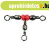 Nevis PowerCat Triple Swivel harcsz hrmasforg 43mm 3db (