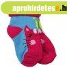 Yo! frottr zokni 20/22 - rzsaszn/lila cica