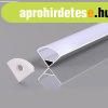 LED szalaghoz alum�nium profil 16*16*10,5 mm - 2m - der�ksz�
