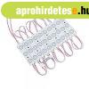 3-as lencs�s modul, 2835, 160�, 1,5W, IP65 - 10000K