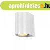 Feh�r fali l�mpa,alum�nium, GU10-es foglalattal,230V, IP54