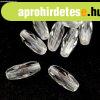 Spagetti - cseh csiszolt �veg gy�ngy - Crystal - 11x5mm