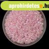 Miyuki delica gy�ngy 0055 - Pink Lined Crystal AB - 11/0