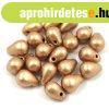 Cseh pr�selt csepp gy�ngy - Aztec Gold - 4x6 mm