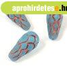Cseh pr�selt Pinecone gy�ngy - Transparent Aqua Matt Copper 