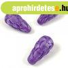 Cseh pr�selt Pinecone gy�ngy - Transparent Amethyst Purple -