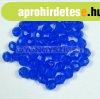 Cseh csiszolt goly� gy�ngy - transzparens s�t�t zaf�r-4mm