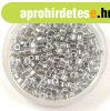 Miyuki kocka gy�ngy - 242 - Metallic Silver Lined Crystal - 