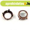 Rivoli foglalat - antik v�r�sr�z sz�n� - 14mm