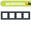 Schneider EPH5800471 ASFORA v�zszintes antracit n�gyes keret