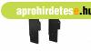 Alum�nium V�gz�r� TIANO t�pus� led profilokhoz Fekete Jobbos