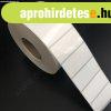 50x25mm PP Gloss White c�mke (2.500db/76)