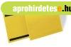 M�gneses logisztikai zseb A4 fekv� (1745-04) s�rga