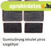 Gumisz�nyeg k�szlet piros szeg�llyel