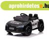 Audi R8 elektromos rend�raut� dupla motorral fekete sz�nben 