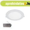 LED PANEL KEREK 6W 6400K S�LLYESZTETT SZEREL�S� +S�RG�SS�GI 