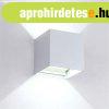 LED FALI L�MPA SZ�GLETES 2X5W 4000K IP54 FEH�R 969LED100S/WH