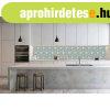 Wallplex PLUS+ falburkol� h��ll� konyhapanel Z�ld Hexagon, v
