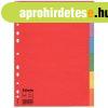 Regiszter, karton, A4, 6 r�szes, ESSELTE "Economy"