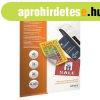 Meleglamin�l� f�lia, 80 mikron, A3, f�nyes, �ntapad�, 25 db,