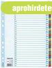Regiszter, karton, A4, 1-31, ESSELTE "Mylar"