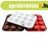 Perfect Home ker�mia bevonatos muffin s�t� 12 db-os
