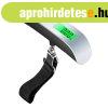 Elektronikus k�zi m�rleg, LCD kijelz�, maximum 50 kg, r�gz�t
