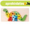 3D-s Montessori fa puzzle j�t�k gyerekeknek - D�n� 1 t�m�j� 