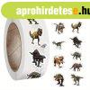 550 db-os Dinoszauruszos Matricatekercs D�n� 1 - Kreat�v Gye